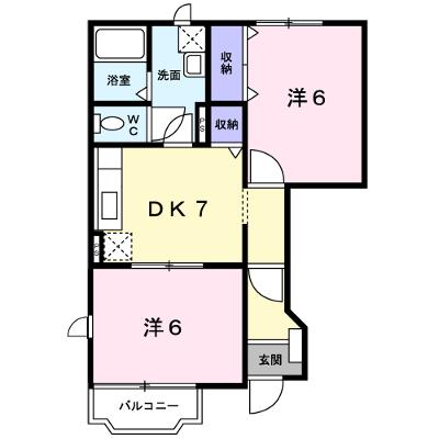 マノワール・ヴェールⅡ 101【管理NO：1-007396002-01010】 ★家具家電は申し込み後に搬入しますの外観画像