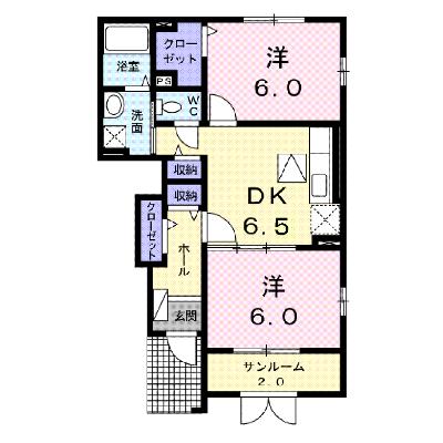 メゾン　シューネⅡ 103【管理NO：1-015778302-01030】 ★家具家電は申し込み後に搬入しますの外観画像