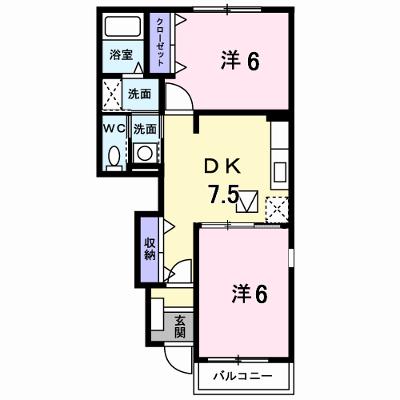 アルモニー　スクエアＡ 104【管理NO：1-015050601-01040】 ★家具家電は申し込み後に搬入します★の外観画像