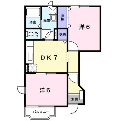 マノワール・ヴェールⅠ 101【管理NO：1-007396001-01010】 ★家具家電は申し込み後に搬入しますの外観画像