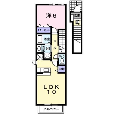 メゾン南 205【管理NO：1-014368901-02050】 2026年08月中旬入居可能の物件写真1