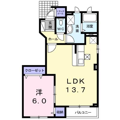 フォーレストヒルズ参番館 104【管理NO：1-013523601-01040】 ★家具家電は申し込み後に搬入します★の外観画像