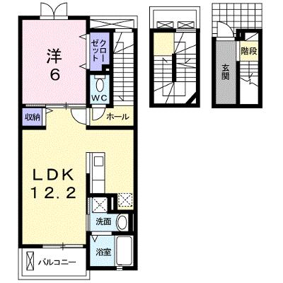 エンジェル　Ｍ 303【管理NO：1-018322401-03030】 ★家具家電は申し込み後に搬入します 2026年09月中旬入居可能の外観画像