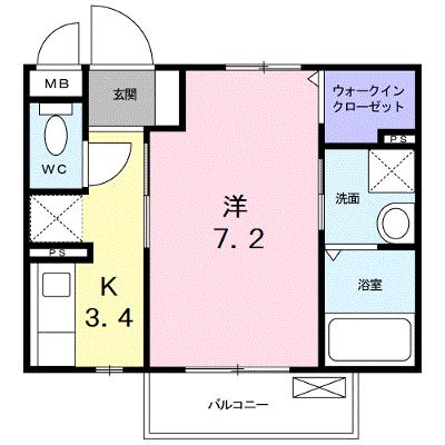 アクティーフ　西所沢 201【管理NO：1-018689901-02010】の外観画像