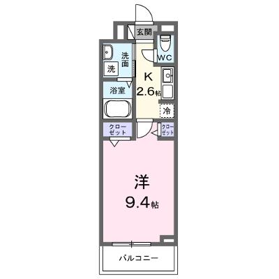 ラ・テュイル 203【管理NO：1-028569001-02030】 ★家具家電は申し込み後に搬入します 2026年10月上旬入居可能の外観画像