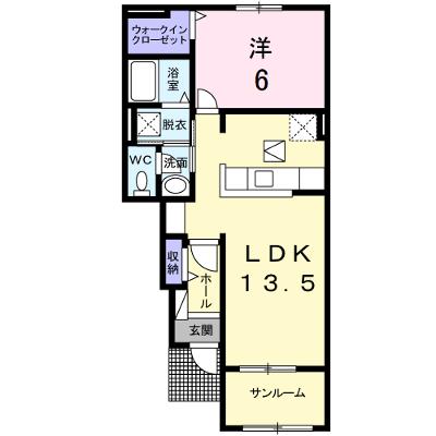 ファミール　Ａ棟 102【管理NO：1-021805501-01020】 2026年08月上旬入居可能の外観画像