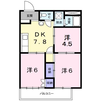 ジョイフルハイツ 1B【管理NO：1-003505301-01020】 ★家具家電は申し込み後に搬入します★の物件写真1