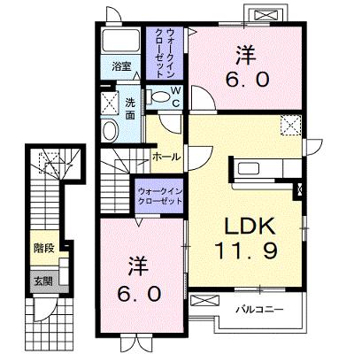 レセンテ・Ｅ　壱番館 203【管理NO：1-015770201-02030】 ★家具家電は申し込み後に搬入します 2026年07月下旬入居可能の外観画像