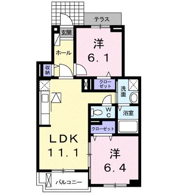 メゾン　ドゥーズ 103【管理NO：1-016737401-01030】 ★家具家電は申し込み後に搬入します 2026年08月上旬入居可能の外観画像