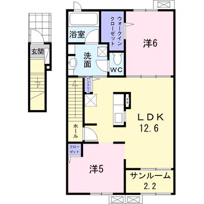 メゾン　ベレット　Ｂ 203【管理NO：1-024360702-02030】 ★家具家電は申し込み後に搬入します 2026年08月中旬入居可能の外観画像