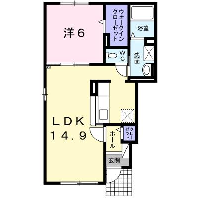 コンパスローズ 101【管理NO：1-020474201-01010】 ★家具家電は申し込み後に搬入します★の外観画像