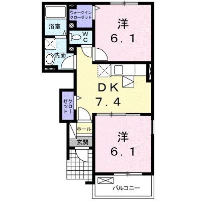 カーサ・アレグリア 104【管理NO：1-018190001-01040】 ★家具家電は申し込み後に搬入します★の外観画像