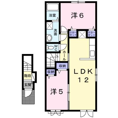 ひまわり 202【管理NO：1-019746401-02020】 2026年08月上旬入居可能の外観画像