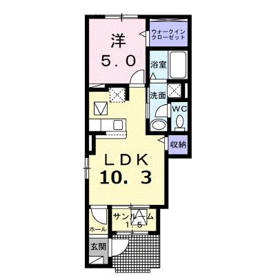 サン　メゾン 101【管理NO：1-028033701-01010】 2026年08月上旬入居可能の外観画像