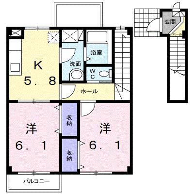 エーデル 202【管理NO：1-011580101-02020】 2026年08月中旬入居可能の外観画像