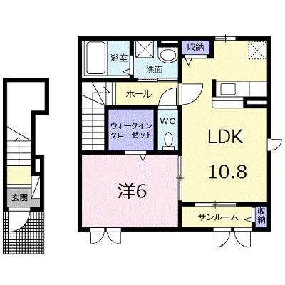 リバーサイドパーク 202【管理NO：1-024630701-02020】 2026年08月上旬入居可能の外観画像