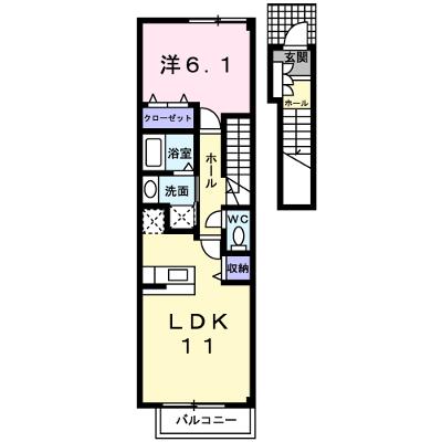 メゾン中園 203【管理NO：1-014004701-02030】 2026年08月上旬入居可能の外観画像