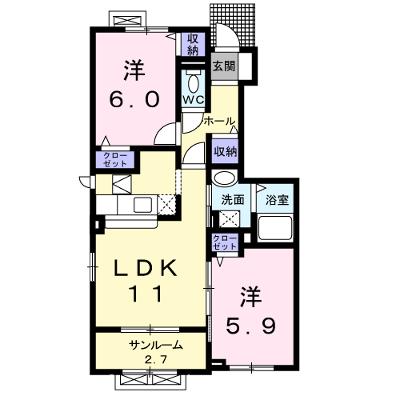 アンカープラッツ　ツヴァイ 103【管理NO：1-014444802-01030】 ★家具家電は申し込み後に搬入します★ ★2026年10月上旬入居可能★の物件写真1
