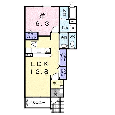 グレース　コートＡ 103【管理NO：1-013178501-01030】 ★家具家電は申し込み後に搬入します 2026年08月中旬入居可能の外観画像