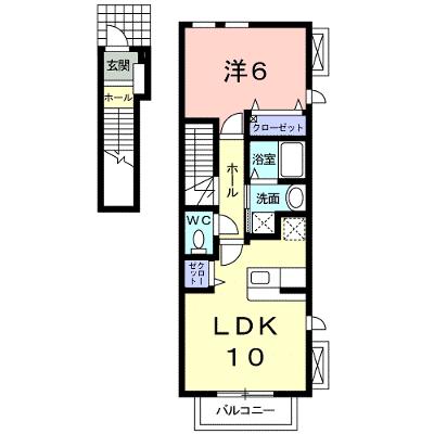 コージ　ハウス　ソルトバレー 201【管理NO：1-016735701-02010】 ★家具家電は申し込み後に搬入します★ ★2026年09月中旬入居可能★の外観画像