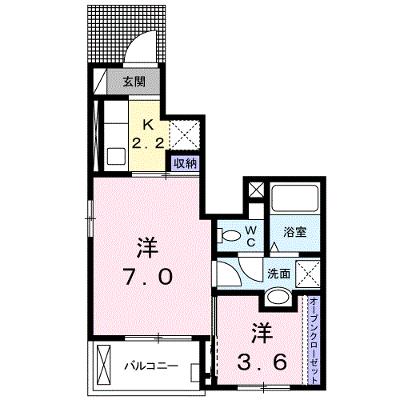 リヴェール　コート 104【管理NO：1-022471501-01040】 ★家具家電は申し込み後に搬入します 2026年07月下旬入居可能の外観画像
