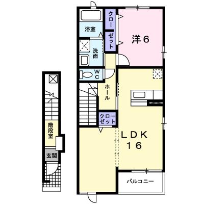シル・ビサール 202【管理NO：1-015415801-02020】 ★家具家電は申し込み後に搬入します★の外観画像