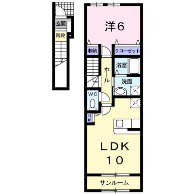 ウィステリア・ガーデンＴ＆Ｋ 202【管理NO：1-015438801-02020】 2026年08月上旬入居可能の外観画像
