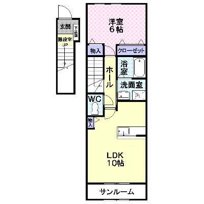 サンリット　ヴィラ 202【管理NO：1-017772001-02020】 2026年07月中旬入居可能の外観画像