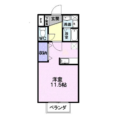 ペアフィールド 102【管理NO：1-011573901-01020】 ★家具家電は申し込み後に搬入します★の外観画像