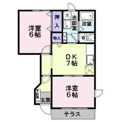 オランダ村Ｂ 213【管理NO：1-007752402-01030】 2026年08月中旬入居可能の外観画像