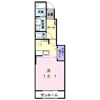 メゾン早坂２番館 102【管理NO：1-019786902-01020】 ★家具家電は申し込み後に搬入します★の外観画像