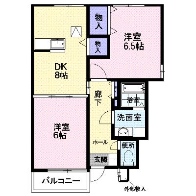 メゾン・ドゥ・アンジュ 104【管理NO：1-013153601-01040】 2026年07月中旬入居可能の外観画像