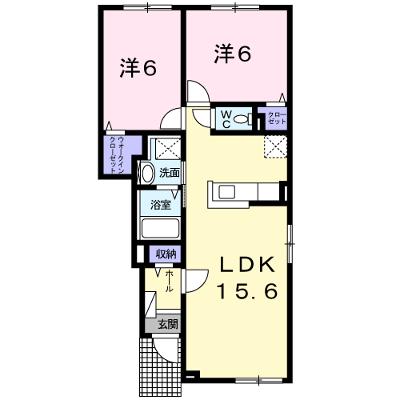 Ｋ＆ＭⅦ 103【管理NO：1-023945901-01030】 ★家具家電は申し込み後に搬入します 2026年09月上旬入居可能の外観画像