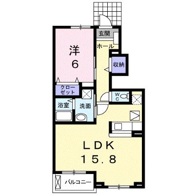 エトアール１８Ｂ 102【管理NO：1-013143102-01020】 ★家具家電は申し込み後に搬入します 2026年08月中旬入居可能の外観画像