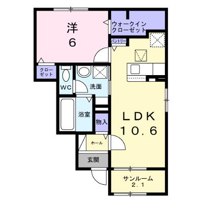 ジール 103【管理NO：1-028593201-01030】 ★家具家電は申し込み後に搬入します 2026年10月上旬入居可能の外観画像