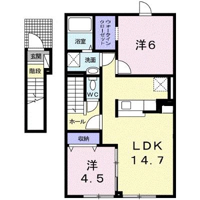 Ｖｅｓｓｅｌ　ＨｉｌｌｓⅡ 201【管理NO：1-019201101-02010】 ★家具家電は申し込み後に搬入します★の外観画像