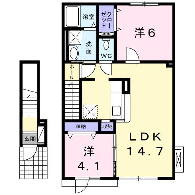 アルバ 203【管理NO：1-021049303-02030】 ★家具家電は申し込み後に搬入します 2026年08月中旬入居可能の外観画像