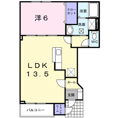 ベル　フィオーレ 101【管理NO：1-015013501-01010】 ★家具家電は申し込み後に搬入しますの外観画像