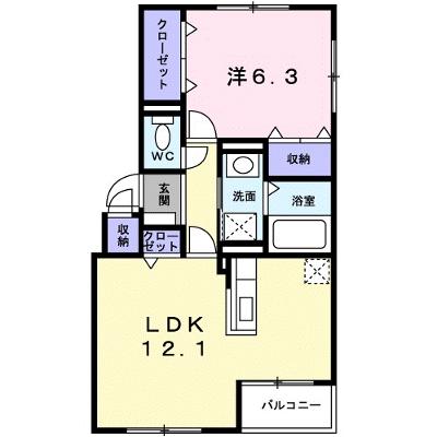 ジェルメ本町 101【管理NO：1-012147401-01010】 ★家具家電は申し込み後に搬入しますの外観画像