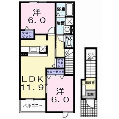 ヴェルタウンＡ 203【管理NO：1-012763901-02030】 ★家具家電は申し込み後に搬入します★の外観画像