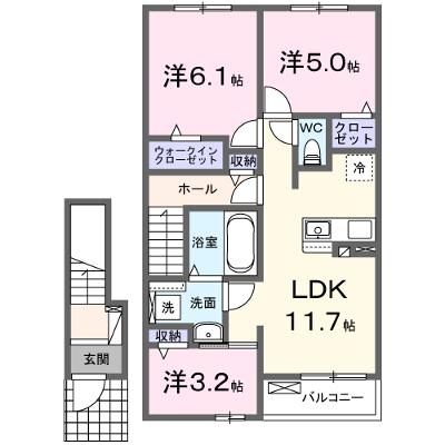 グラン　グレイス 204【管理NO：1-027876701-02040】 2026年07月中旬入居可能の外観画像