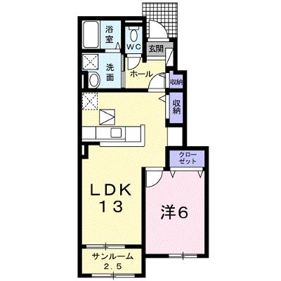 ベルステップⅢ 103【管理NO：1-021928603-01030】 ★家具家電は申し込み後に搬入します★ ★2026年08月中旬入居可能★の外観画像