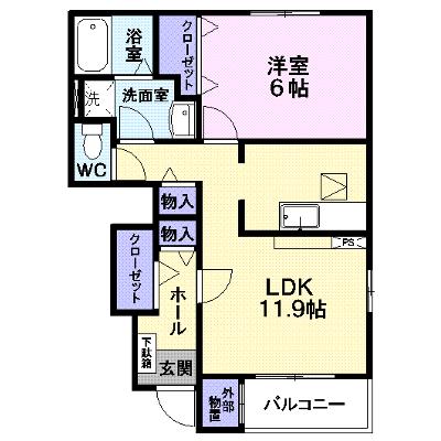フォレストヴィラ 114【管理NO：1-013986901-01040】 ★家具家電は申し込み後に搬入します★の外観画像