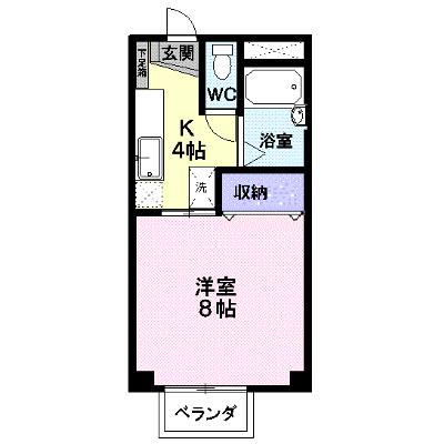 陽々館 203【管理NO：1-007960101-02030】 ★家具家電は申し込み後に搬入します★ ★2026年08月下旬入居可能★の外観画像