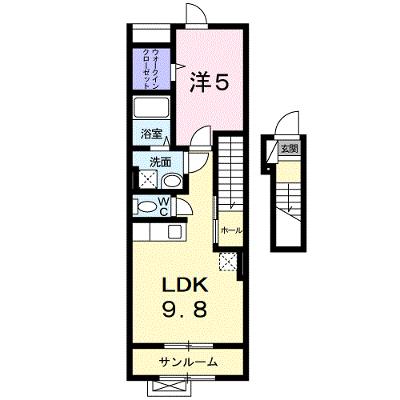 サンリットホーム 202【管理NO：1-019566001-02020】 2026年08月上旬入居可能の外観画像