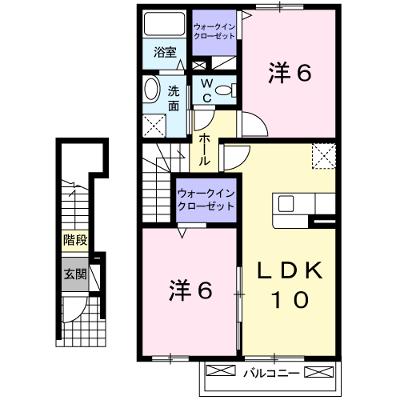 プラシードＳ．Ｋ 202【管理NO：1-014666401-02020】 ★家具家電は申し込み後に搬入します 2026年08月下旬入居可能の外観画像