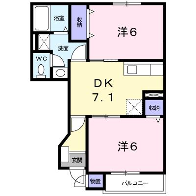 エリア２１Ａ 102【管理NO：1-010671501-01020】 ★家具家電は申し込み後に搬入します 2026年08月上旬入居可能の外観画像