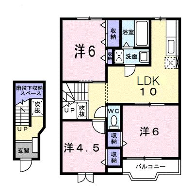サニーハウスⅠ 202【管理NO：1-007238001-02020】 ★家具家電は申し込み後に搬入します 2026年08月中旬入居可能の外観画像