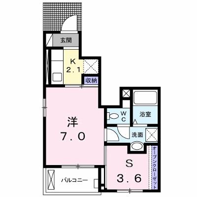 メヌエット 103【管理NO：1-022238302-01030】 ★家具家電は申し込み後に搬入します 2026年08月中旬入居可能の外観画像