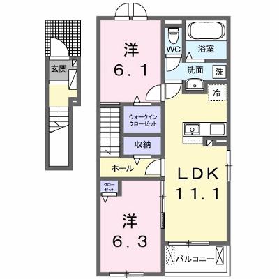 モンレーヴ 201【管理NO：1-028158301-02010】 ★家具家電は申し込み後に搬入します 2026年07月中旬入居可能の外観画像